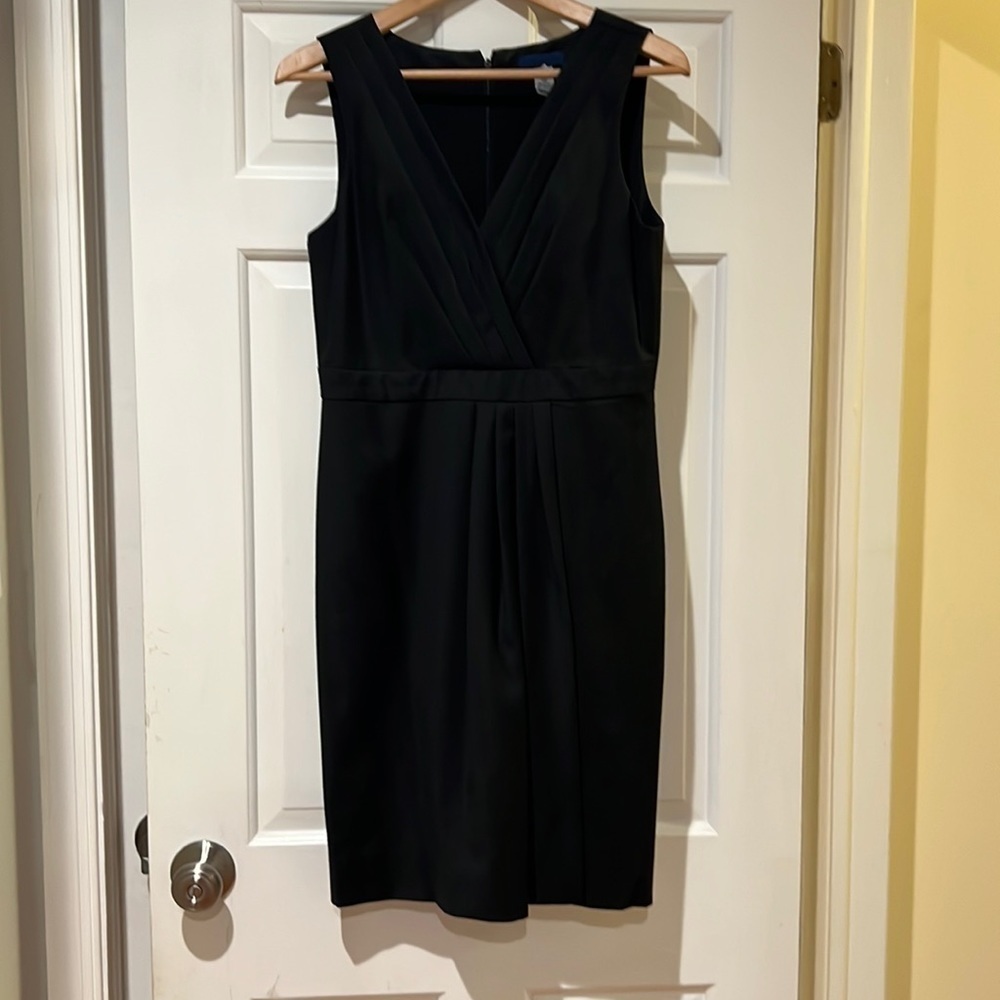J Crew Sleeveless Pleated Dress